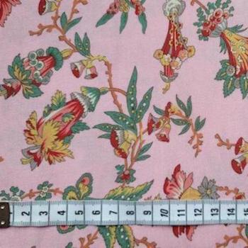 Preview: Dutch Heritage - Fèline Pink Rayon